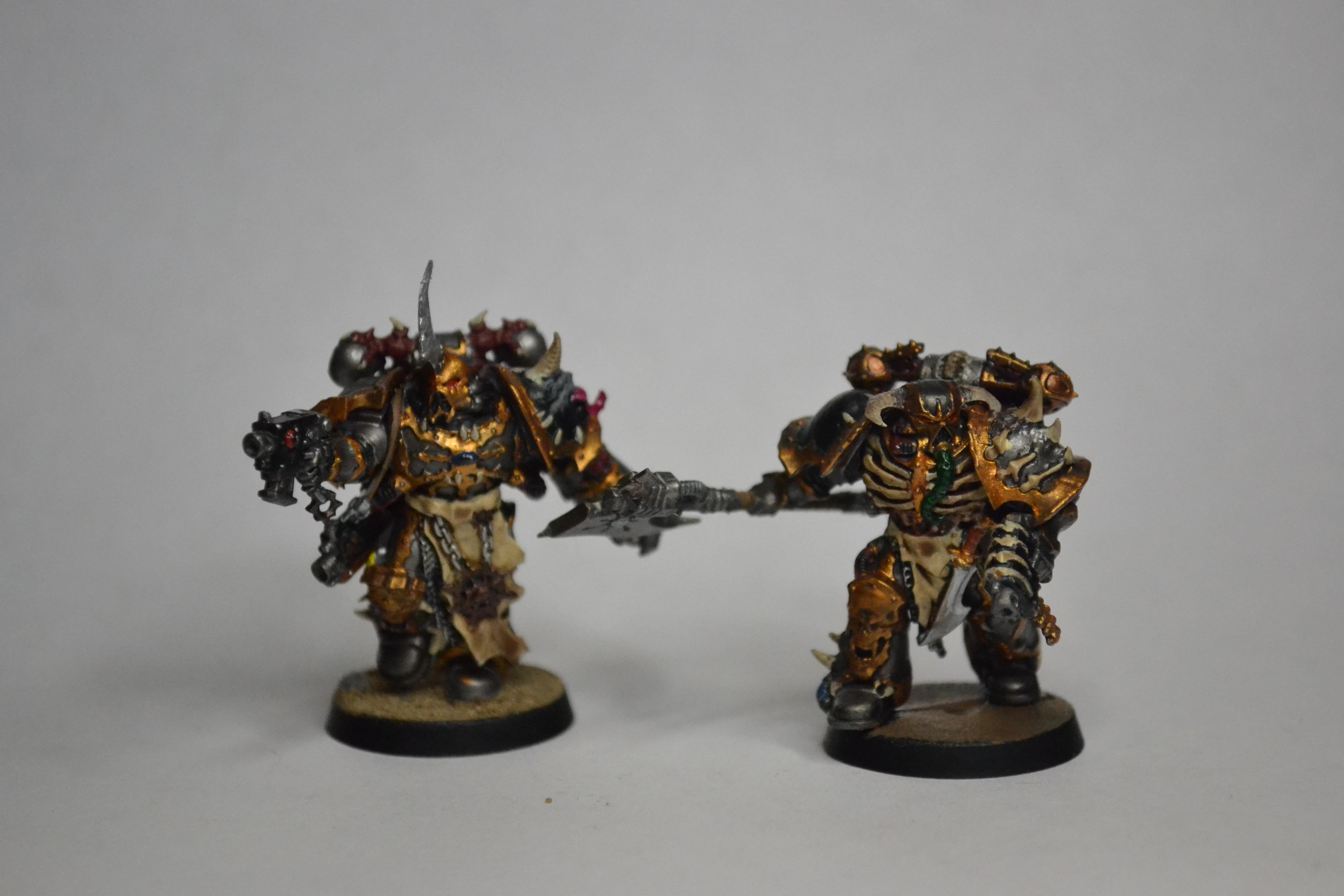 Chaos Chaos Space Marines Iron Warriors Warhammer 40000 Iron